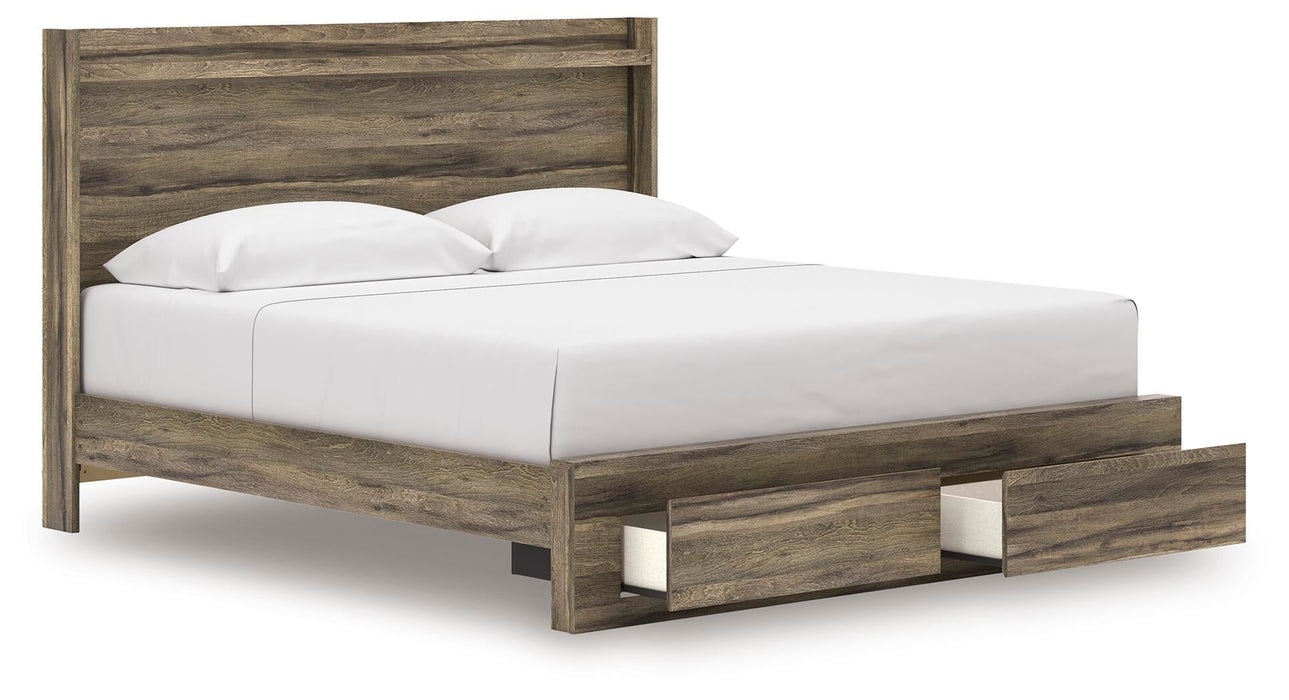 Elbrim King Panel Storage Bed - alternate view 4