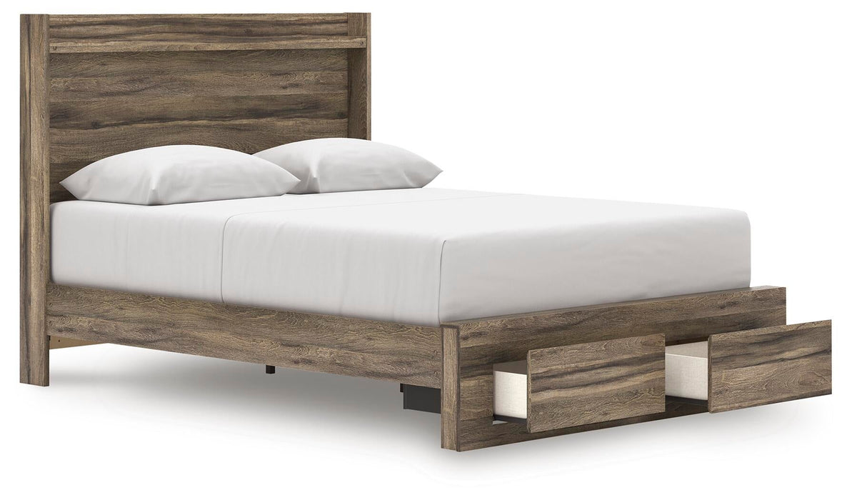 Elbrim Queen Panel Storage Bed - alternate view 4