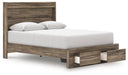 Elbrim Queen Panel Storage Bed - alternate view 4