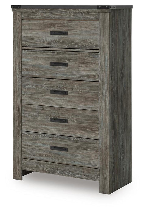Frandern Five Drawer Chest - alternate view 2