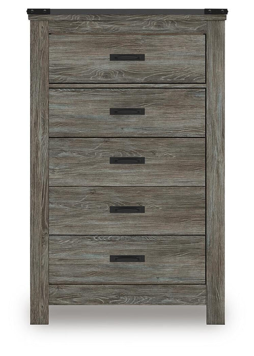 Frandern Five Drawer Chest - alternate view 6