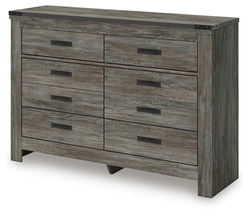 Frandern Six Drawer Dresser - alternate view 3
