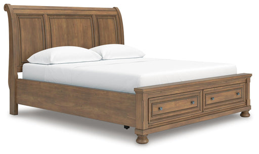 Feddinger California King Storage Sleigh Bed - alternate view 2