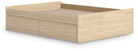 Onita Queen Platform Bed with 2 Side Storage - alternate view 4