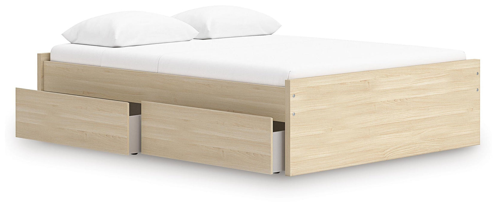 Onita Queen Platform Bed with 2 Side Storage - alternate view 3