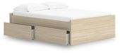 Onita Full Platform Bed with 2 Side Storage - alternate view 3