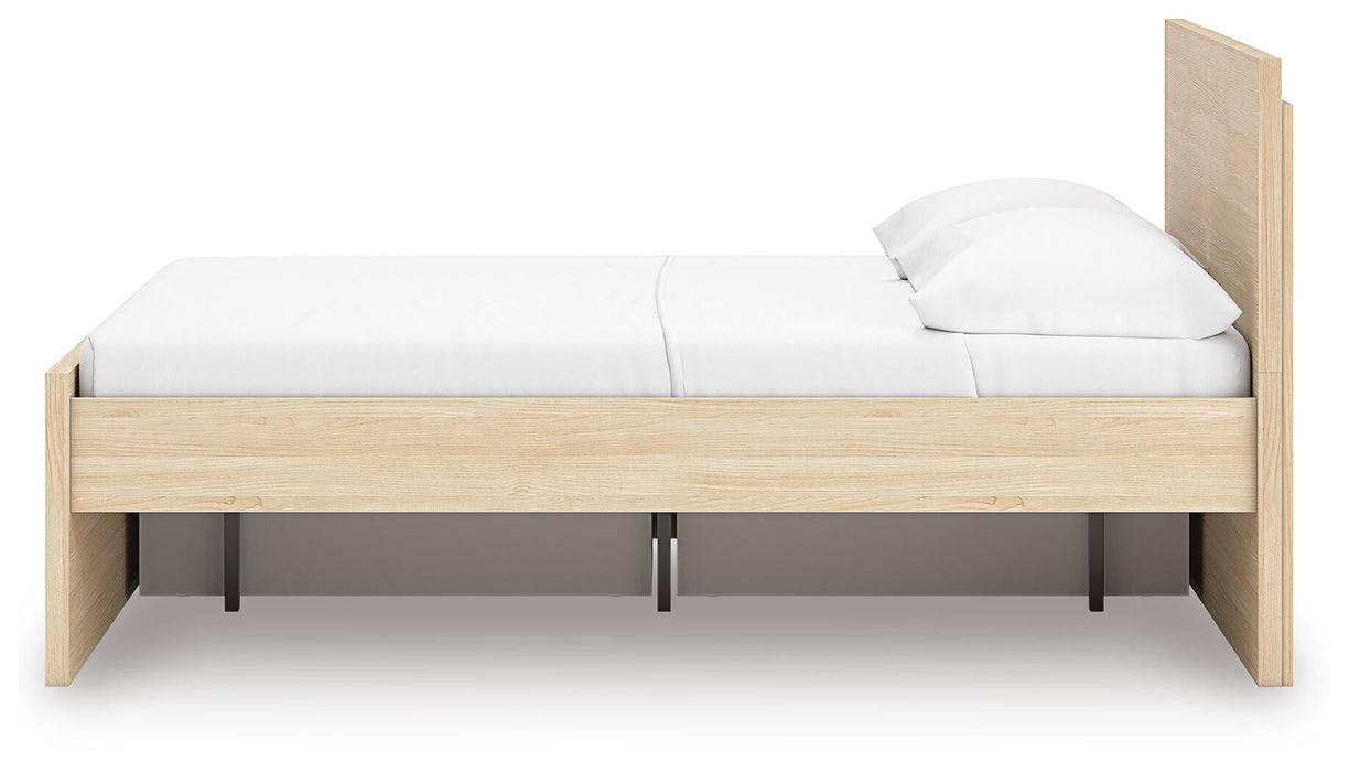 Onita Full Panel Platform Bed with 1 Side Storage - alternate view 8