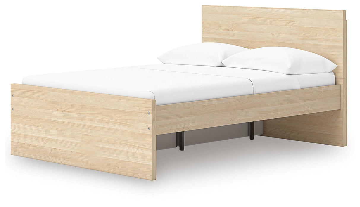 Onita Full Panel Platform Bed with 1 Side Storage - alternate view 6