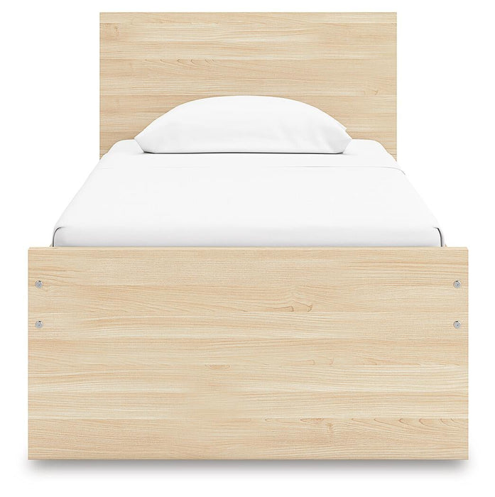Onita Twin Panel Platform Bed with 1 Side Storage - alternate view 5