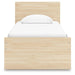 Onita Twin Panel Platform Bed with 1 Side Storage - alternate view 5
