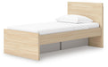 Onita Twin Panel Platform Bed with 1 Side Storage - alternate view 6