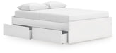 Onita Queen Platform Bed with 1 Side Storage - alternate view 3