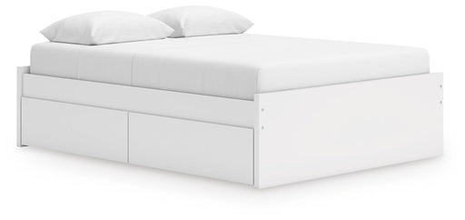 Onita Queen Platform Bed with 1 Side Storage - alternate view 2
