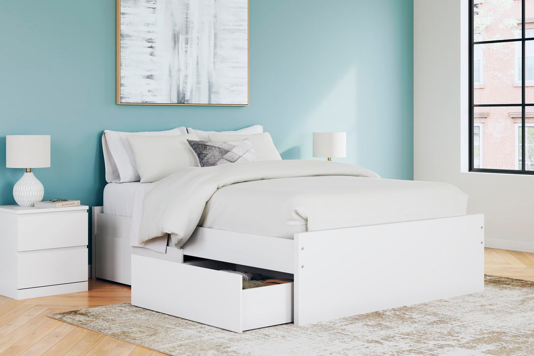 Onita Queen Platform Bed with 1 Side Storage - alternate view 8