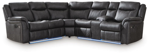 Sultan Meadow 2-Piece Reclining Sectional - alternate view 2