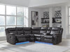 Sultan Meadow 2-Piece Reclining Sectional - alternate view 4