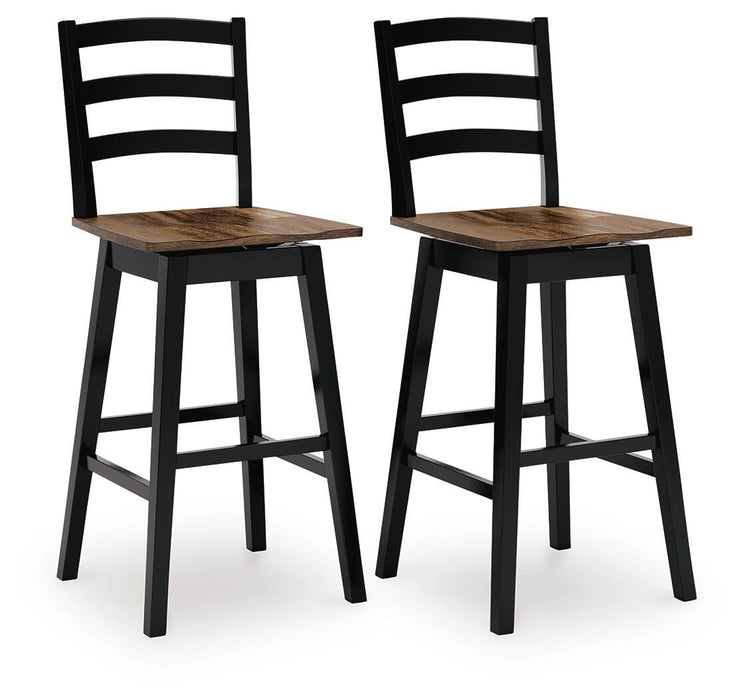 Wildenauer Tall Swivel Barstool (2/CN) - alternate view 4