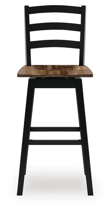 Wildenauer Tall Swivel Barstool (2/CN) - alternate view 5