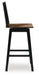 Wildenauer Tall Swivel Barstool (2/CN) - alternate view 8