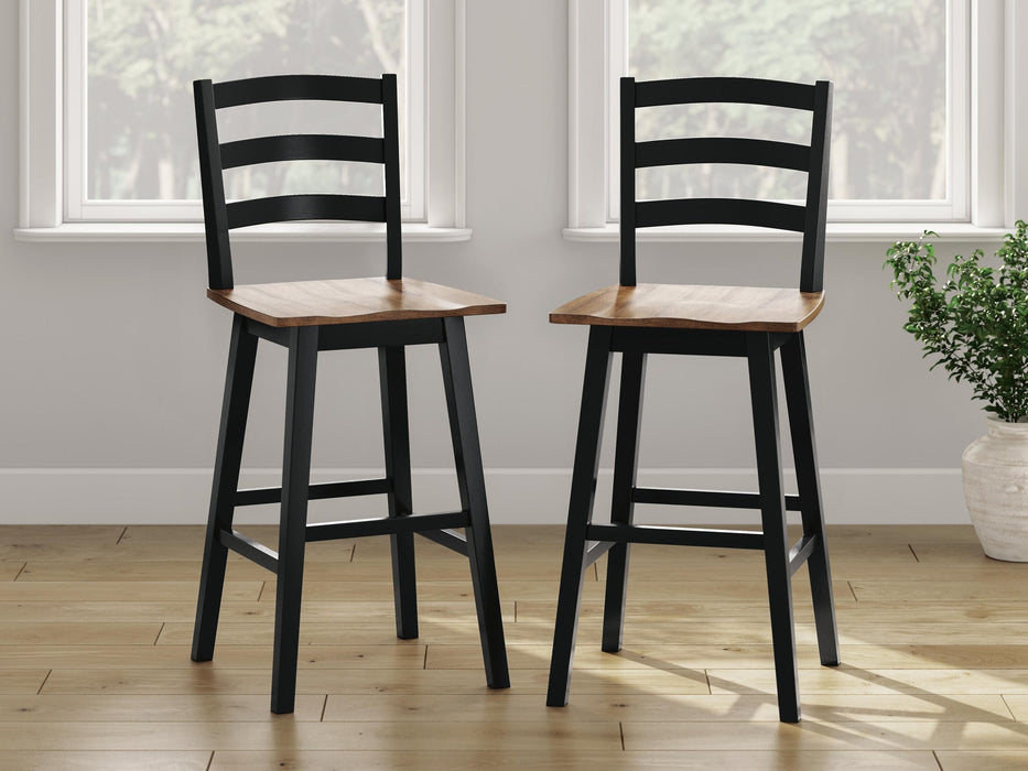 Wildenauer Tall Swivel Barstool (2/CN) - alternate view 3