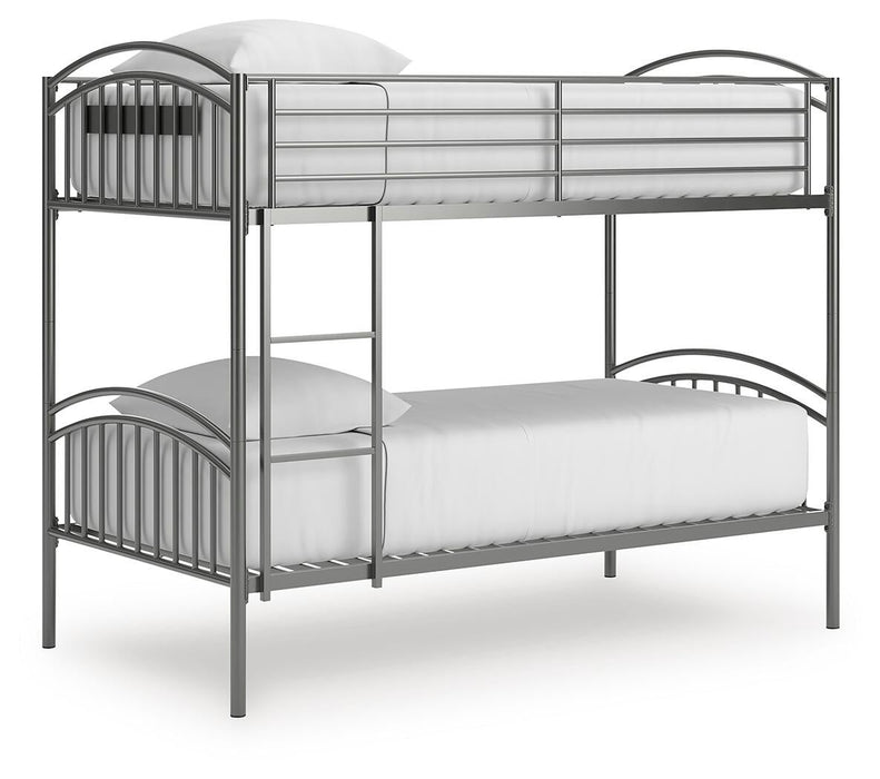 Lanceburg Twin/Twin Bunk Bed w/Ladder - alternate view 2