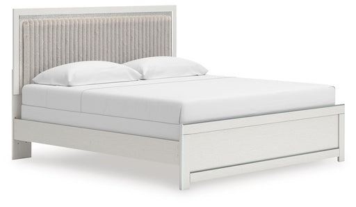 Zuraleus King Upholstered Panel Bed - alternate view 2