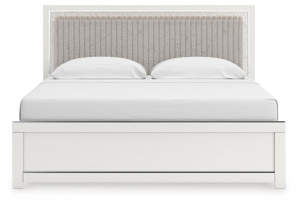 Zuraleus King Upholstered Panel Bed - alternate view 5