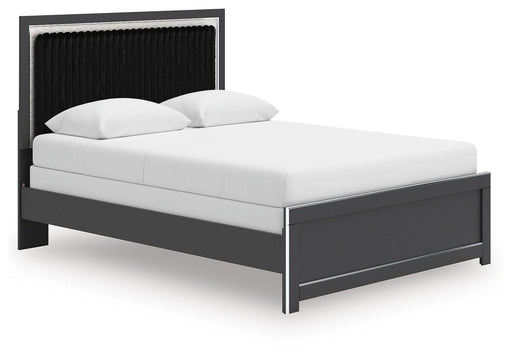 Zuraleus Queen Upholstered Panel Bed - alternate view 2