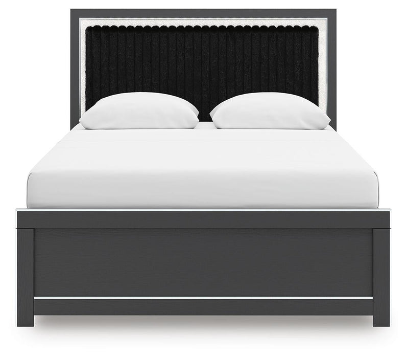Zuraleus Queen Upholstered Panel Bed - alternate view 5