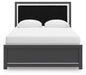 Zuraleus Queen Upholstered Panel Bed - alternate view 5