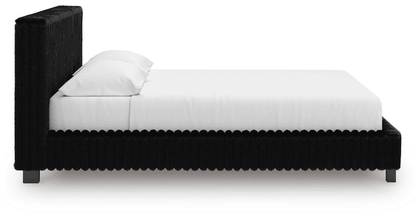Zuraleus California King Upholstered Bed - alternate view 6