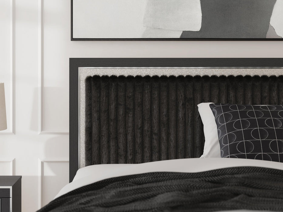 Zuraleus Queen Upholstered Panel Bed - alternate view 7