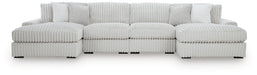 Stupendous 4-Piece Sectional with Double Chaise - alternate view 2