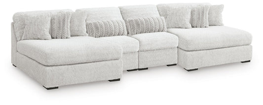 Cuddle Plush 4-Piece Sectional with Chaise - alternate view 2