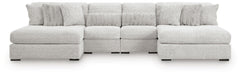 Cuddle Plush 4-Piece Sectional with Chaise - alternate view 3