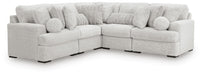 Cuddle Plush 5-Piece Sectional - alternate view 2