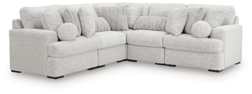 Cuddle Plush 5-Piece Sectional - alternate view 2