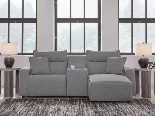 Modmax II 3-Piece Power Reclining Sectional with Chaise and Console