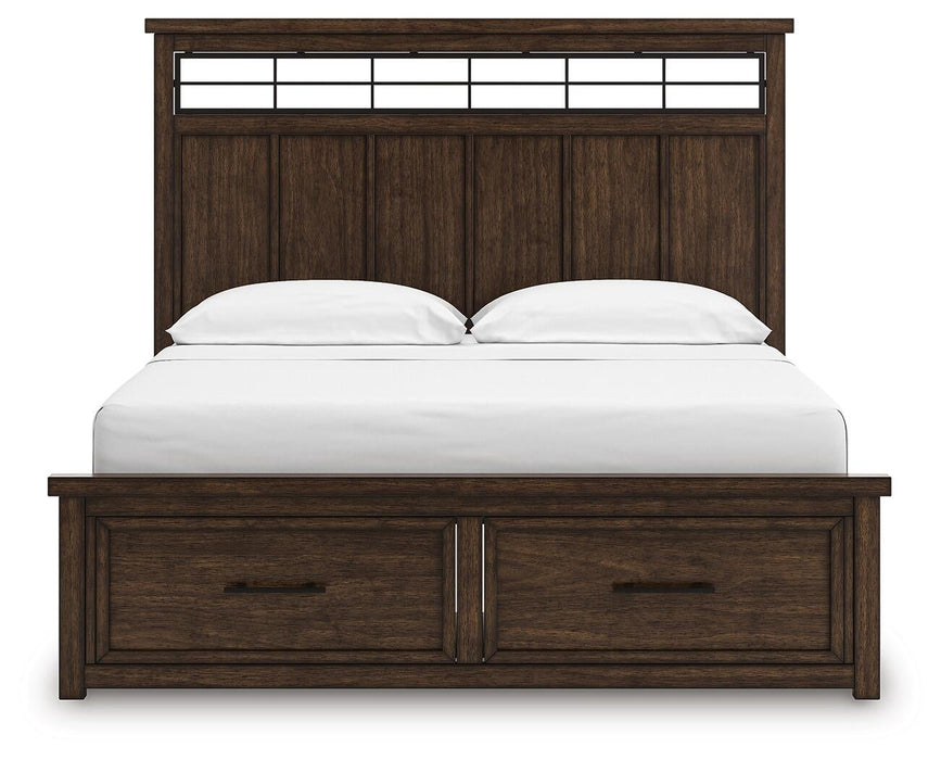 Taffenbrook California King Panel Storage Bed - alternate view 5