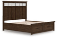 Taffenbrook California King Panel Storage Bed - alternate view 4