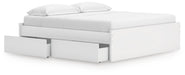 Onita King Platform Bed with 1 Side Storage - alternate view 3