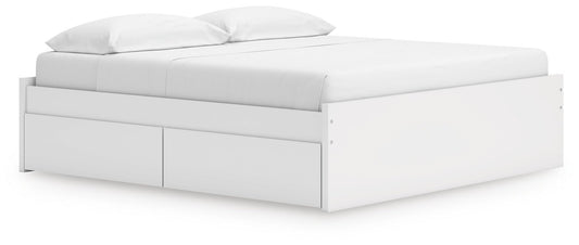 Onita King Platform Bed with 1 Side Storage - alternate view 2