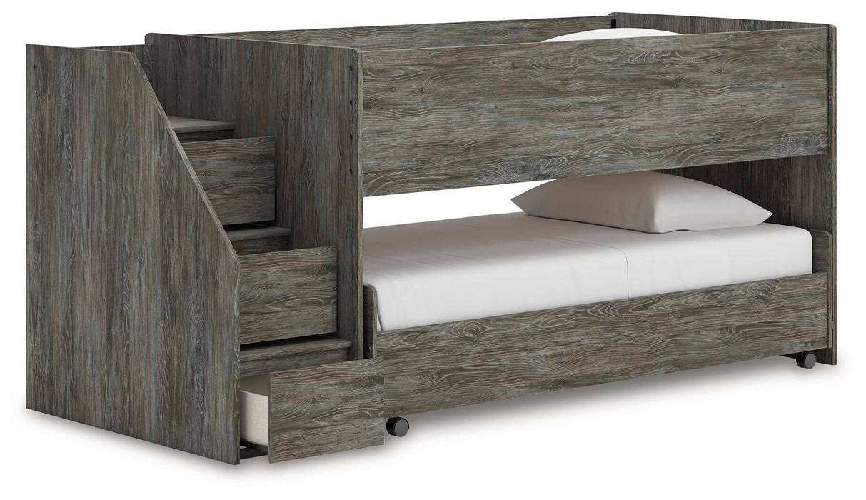 Frandern Twin over Twin Loft Bed - alternate view 3