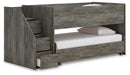 Frandern Twin over Twin Loft Bed - alternate view 3