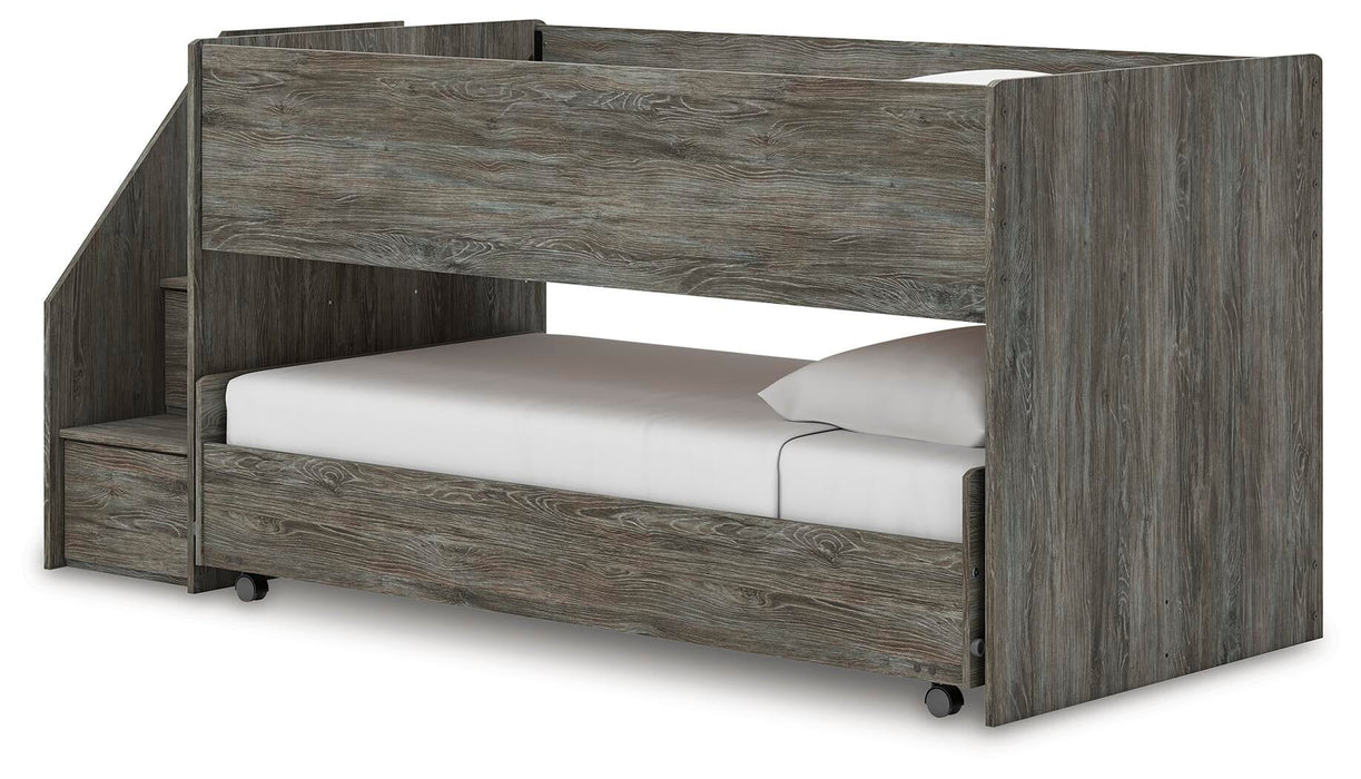 Frandern Twin over Twin Loft Bed - alternate view 4