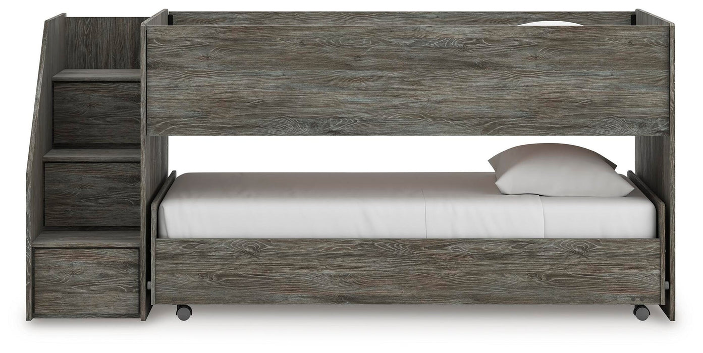 Frandern Twin over Twin Loft Bed - alternate view 6