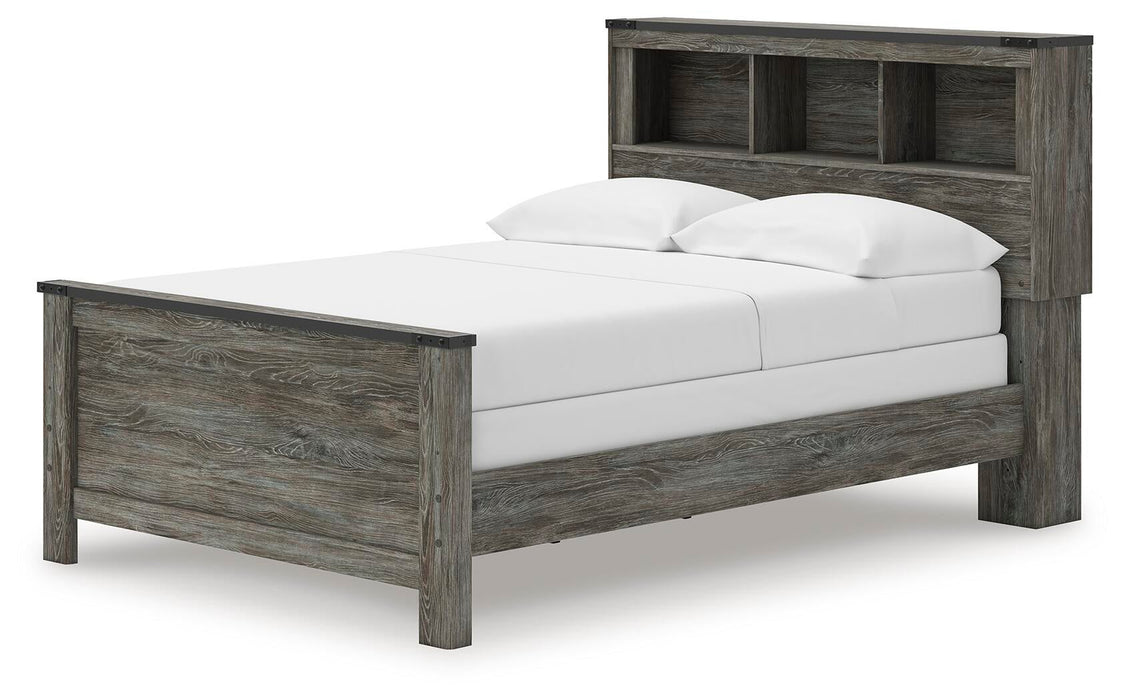 Frandern Full Bookcase Panel Bed - alternate view 3