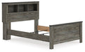 Frandern Full Bookcase Panel Bed - alternate view 2