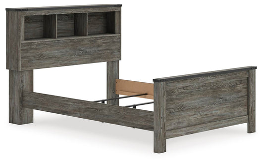Frandern Full Bookcase Panel Bed - alternate view 2
