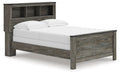Frandern Full Bookcase Panel Bed